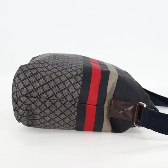 GUCCI Shoulder Bag Nylon Navy Silver 270410 Auth bs26783 - Picture 6 of 16